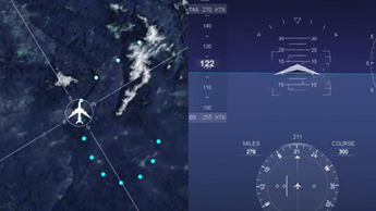 FACE-based digital cockpit flight display demonstration