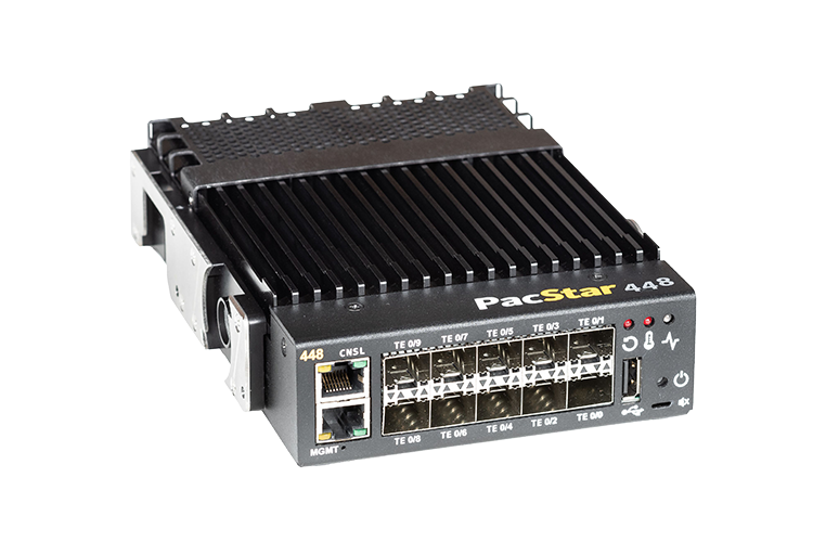 PacStar 448 Small 10 GigE Switch 