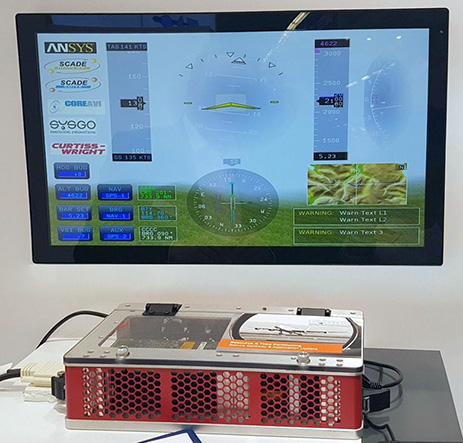 Curtiss-Wright COTS Modules for Avionics Featured in Glass Cockpit Demonstration with SYSGO’s PikeOS Hypervisor/RTOS at Embedded World