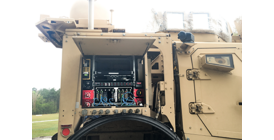 Networking on the Move in tactical vehicles