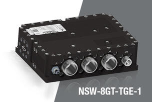 Industry’s First Rugged Airborne 8-Port Gigabit Network Switch Features IRIG-106 Full TmNS Standard Support for Flight Test Applications