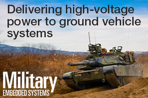 Delivering High-Voltage Power to Ground Vehicle Systems