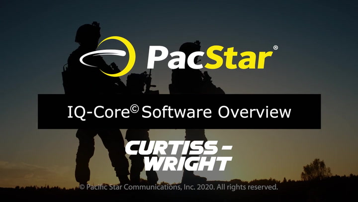 PacStar IQ-Core Software | Curtiss-Wright Defense Solutions